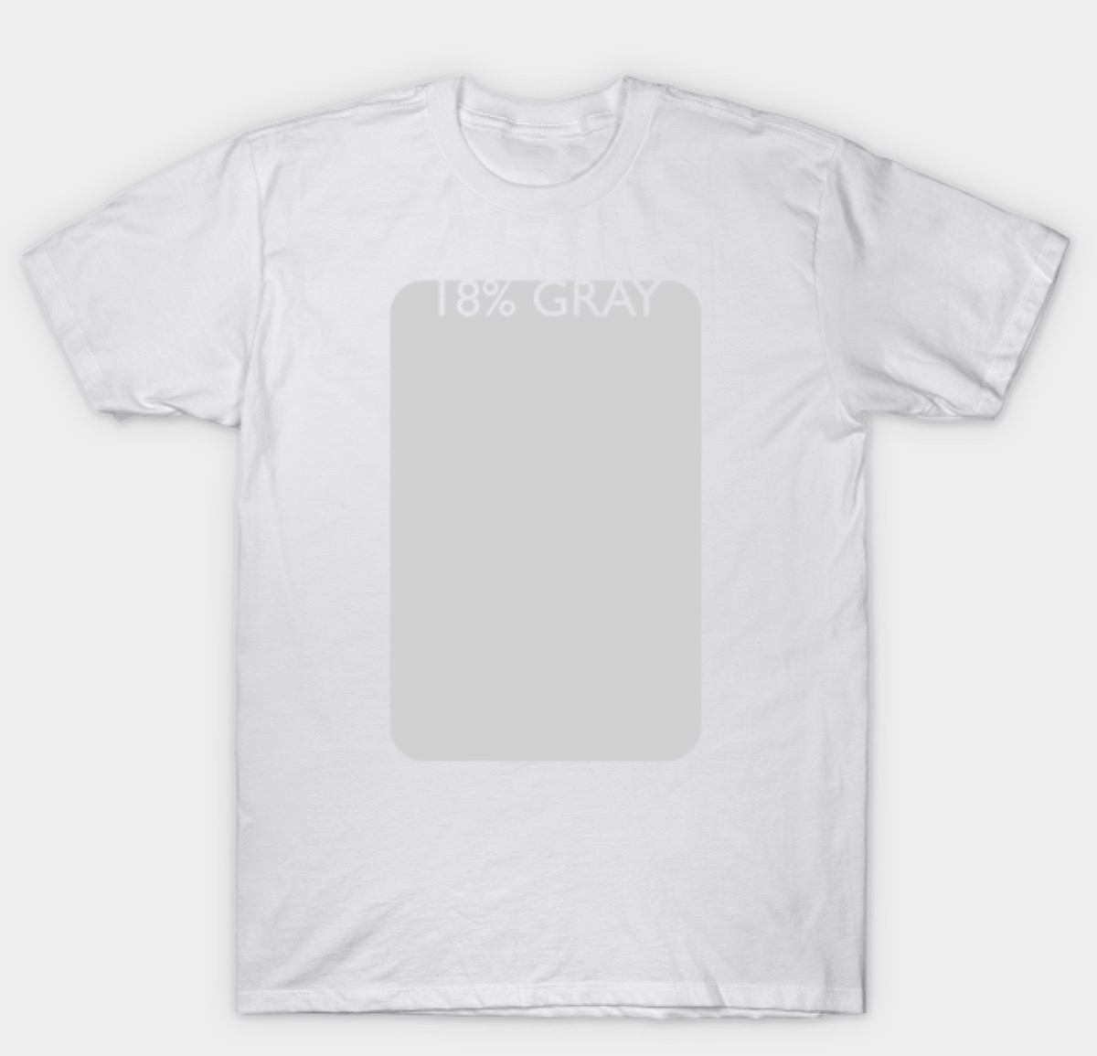 best photo t shirts for photographers practical grey card