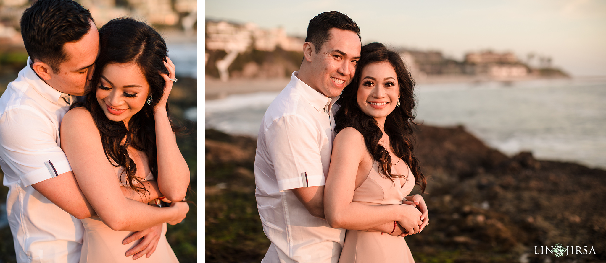 6 Orange County Victoria Beach Engagement Session