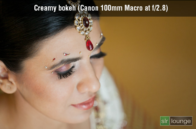 Portrait on a full frame camera showing the smooth shallow depth of field and creamy bokeh typical of larger sensor cameras at wide apertures