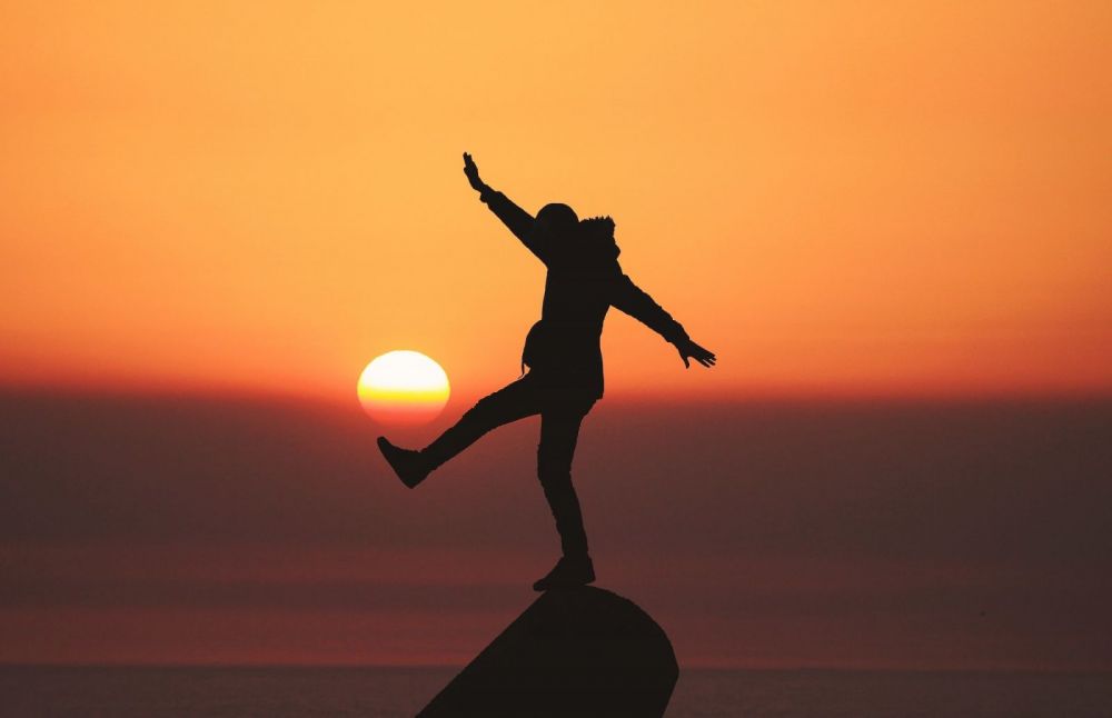 sunset silhouette