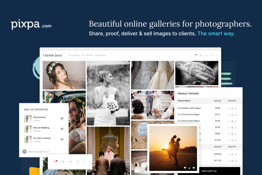pixpa clientgalleries banner