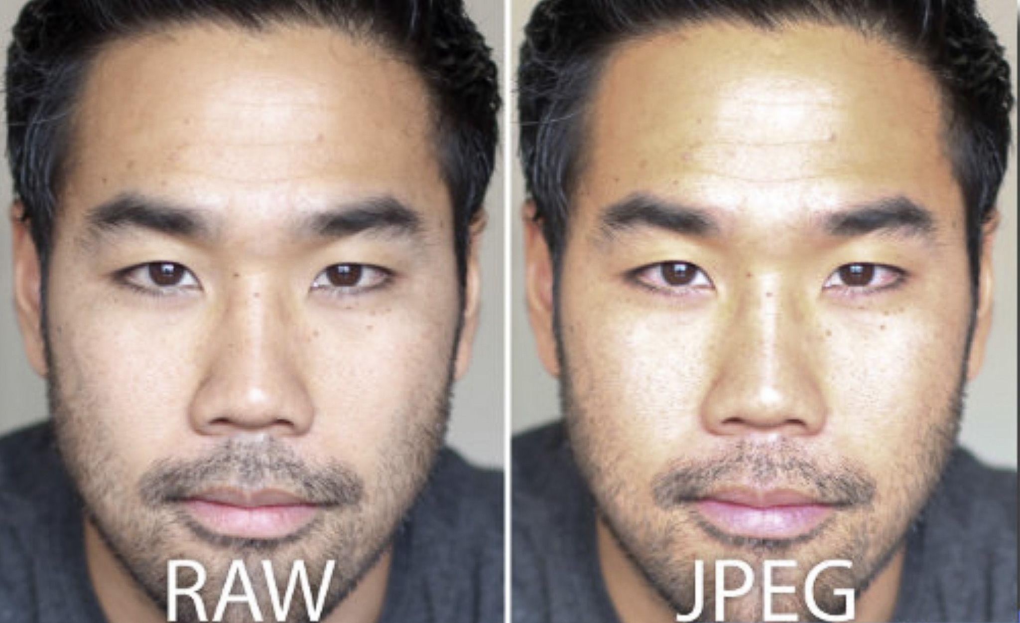 raw vs jpg example edited overexposed highlight recovery