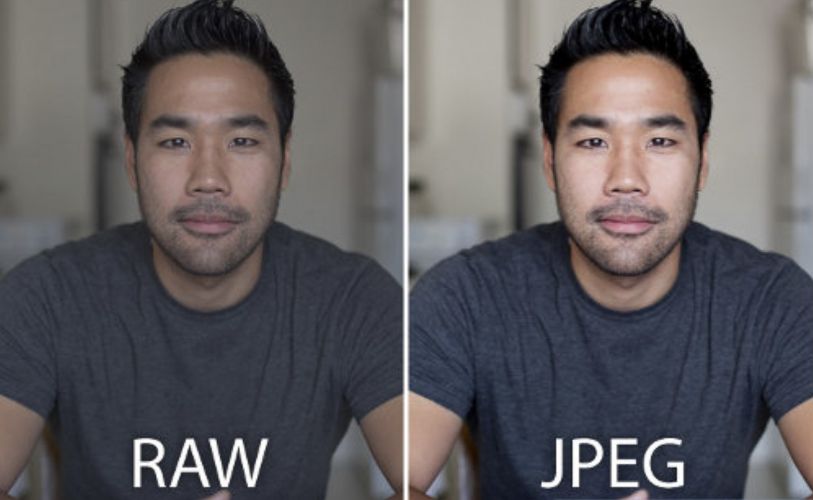 raw vs jpg example unedited
