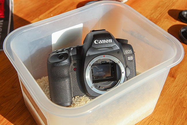 How to Fix a Water Damaged Camera